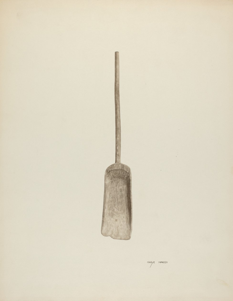 Graanschep, c. 1940 door Mary Hansen