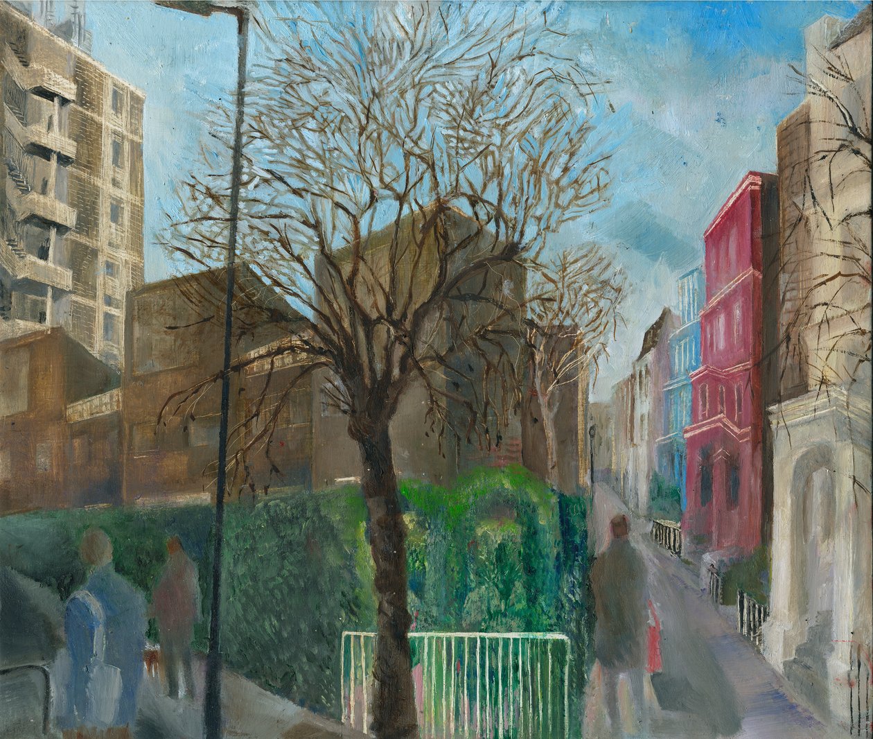 Ladbroke Grove lockdown: 5, Blenheim Crescent door Mary Kuper