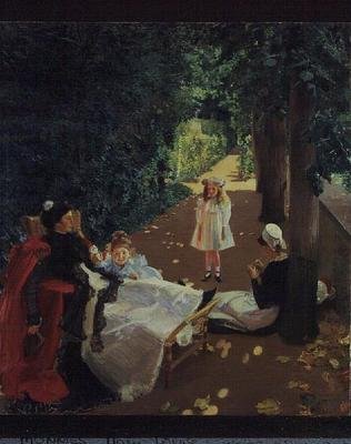 Het Park, ca. 1900 door Mary Louise MacMonnies