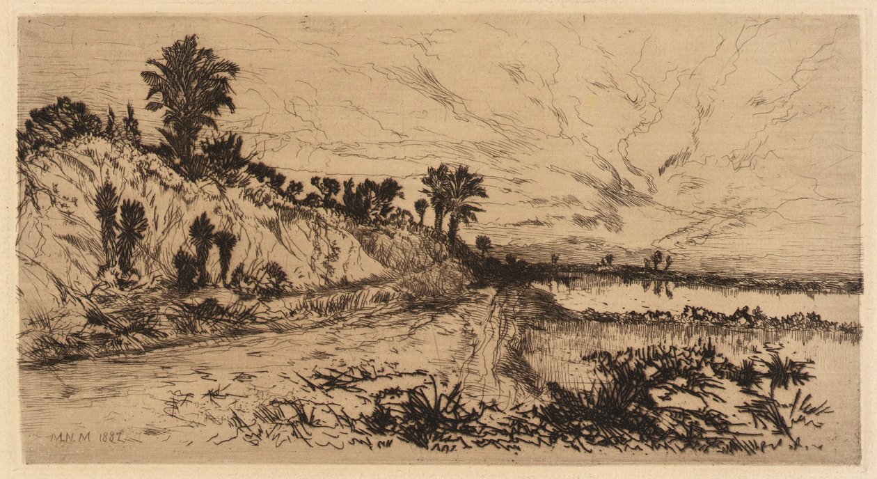De kust van Florida door Mary Nimmo Moran