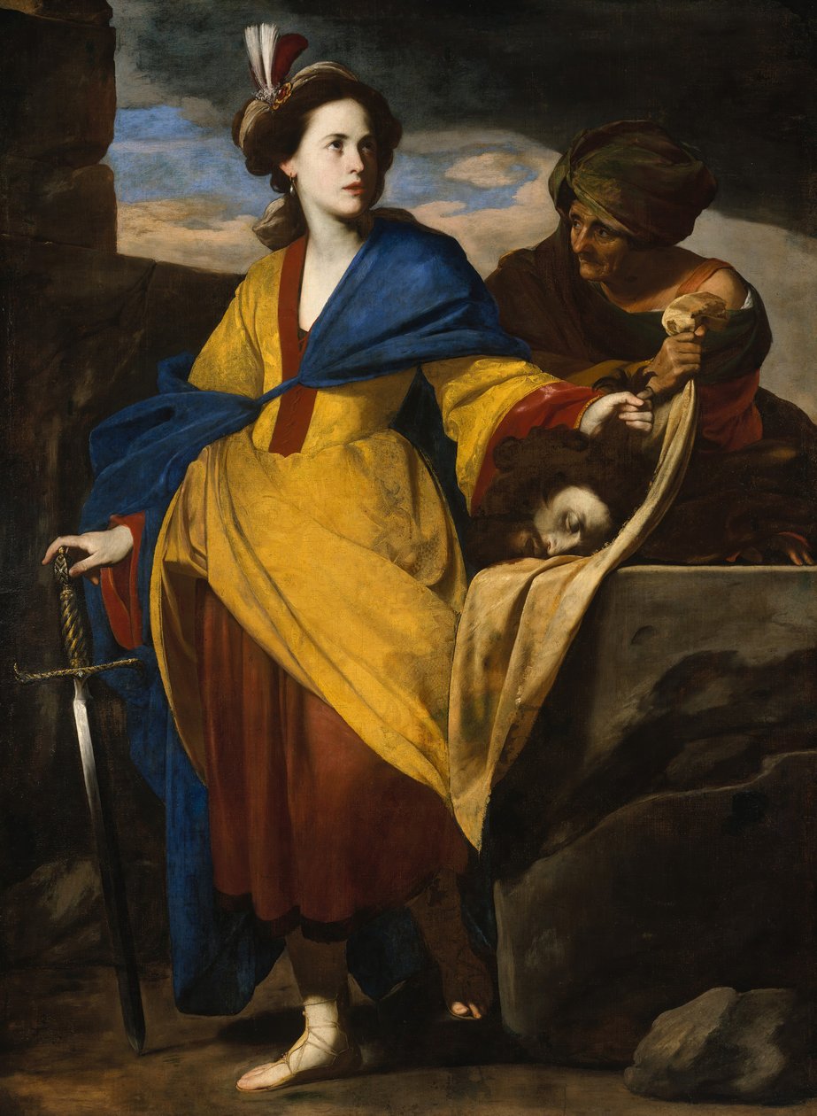 Judith met het Hoofd van Holofernes, ca. 1640 door Massimo Stanzione