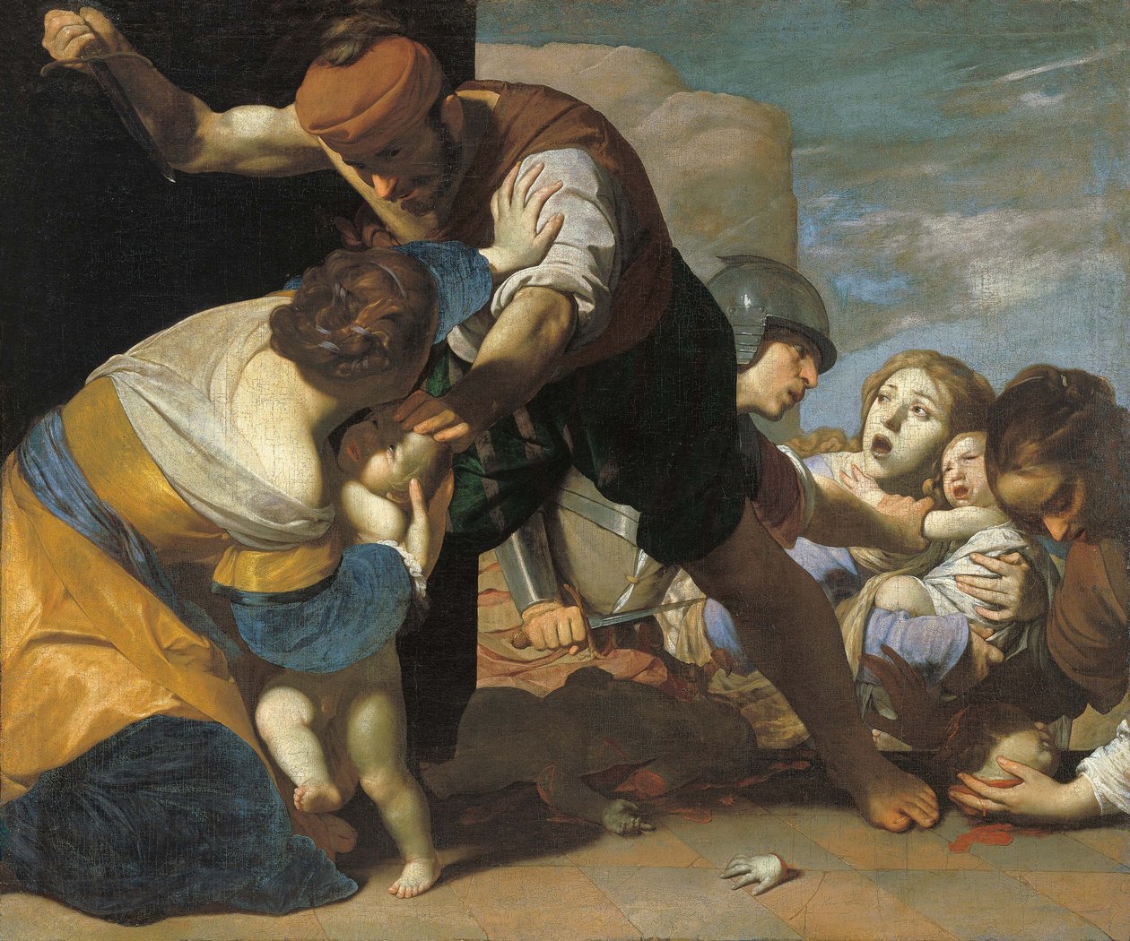 De slachting van de onschuldigen door Massimo Stanzione