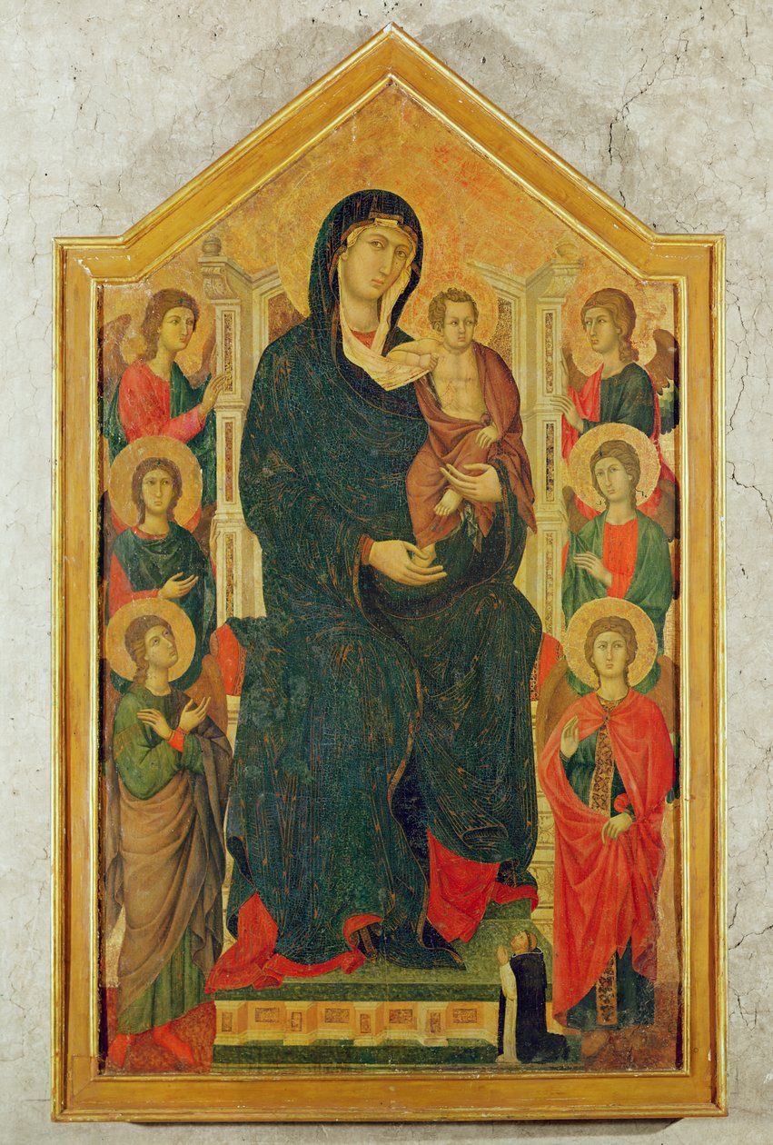 Maestà door Master of Citta di Castello