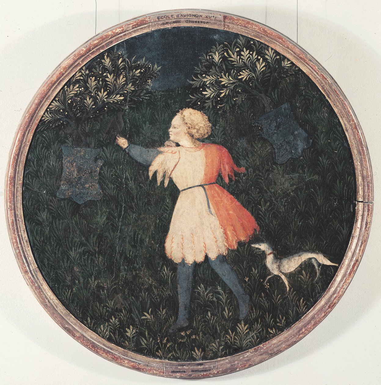 Jonge valkenier, Florentijnse School door Master of the Judgement of Paris
