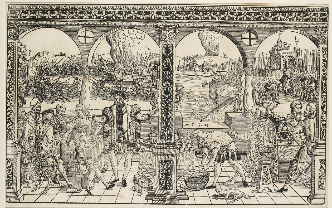 De Geschiedenis van Keurvorst Friedrich I Palts door Master C. S.