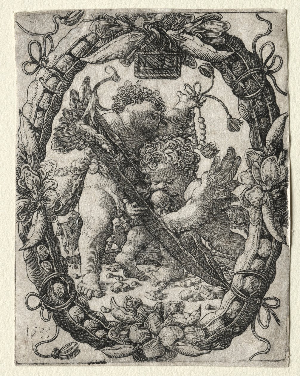 De Erwtenpeul, 1533 door Master H. L.