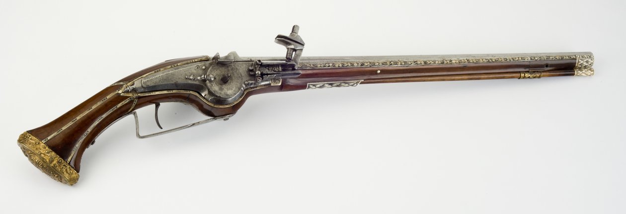Een van een Paar Wielslot Holster Pistolen door Master H. W.