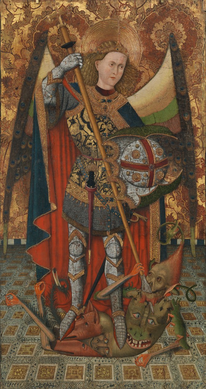 Sint Michaël, 1450-1500 door Master of Belmonte