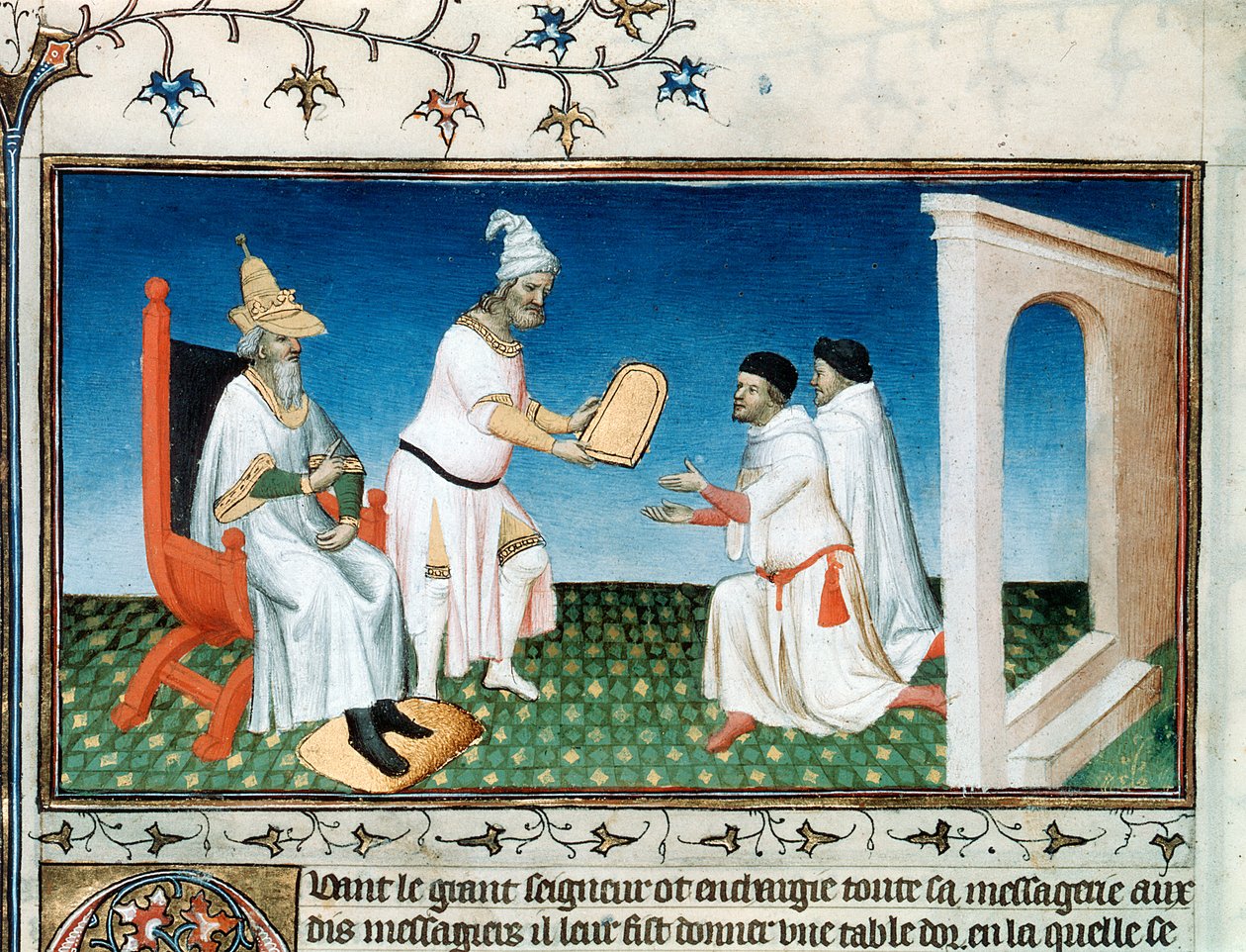 Kublai Khan geeft de Polo