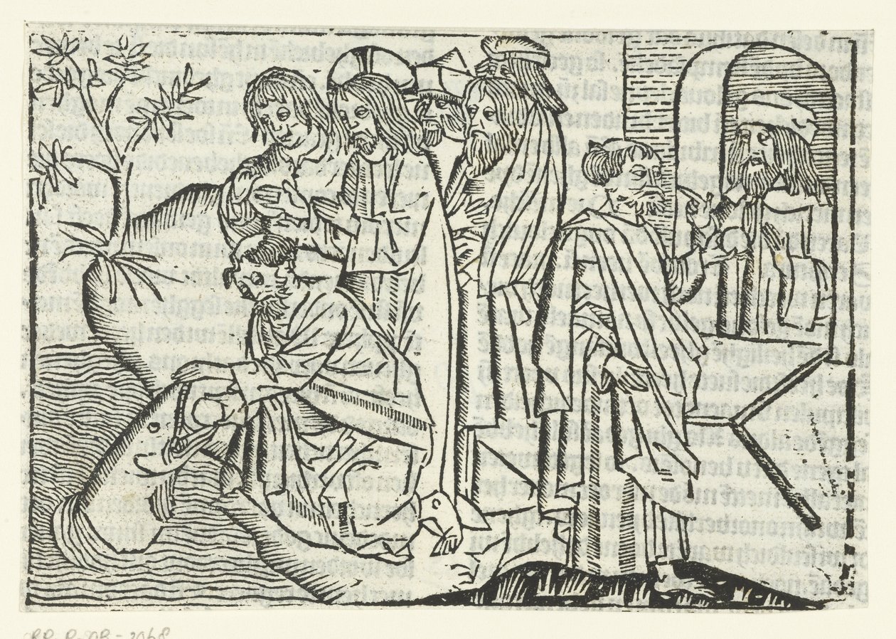 Petrus en de tempelbelasting door Master of Delft (attributed to)