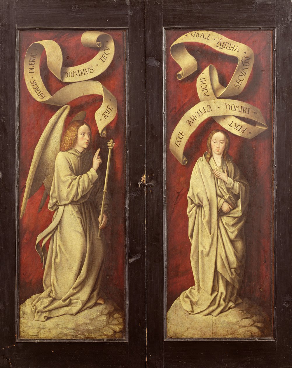 De Annunciatie, c.1500 door Master of Frankfurt