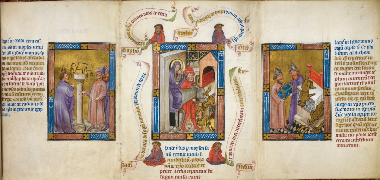 Drie scènes die de 