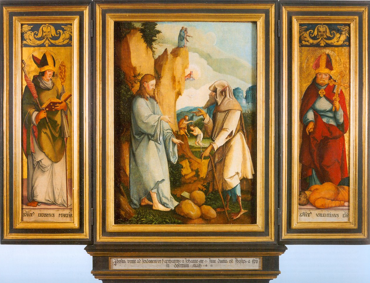 De St. Gallen verleidingsspoel door Master of Messkirch