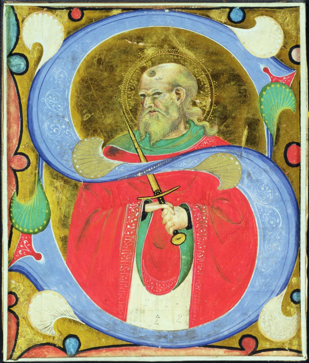 Geïllustreerde initiaal 