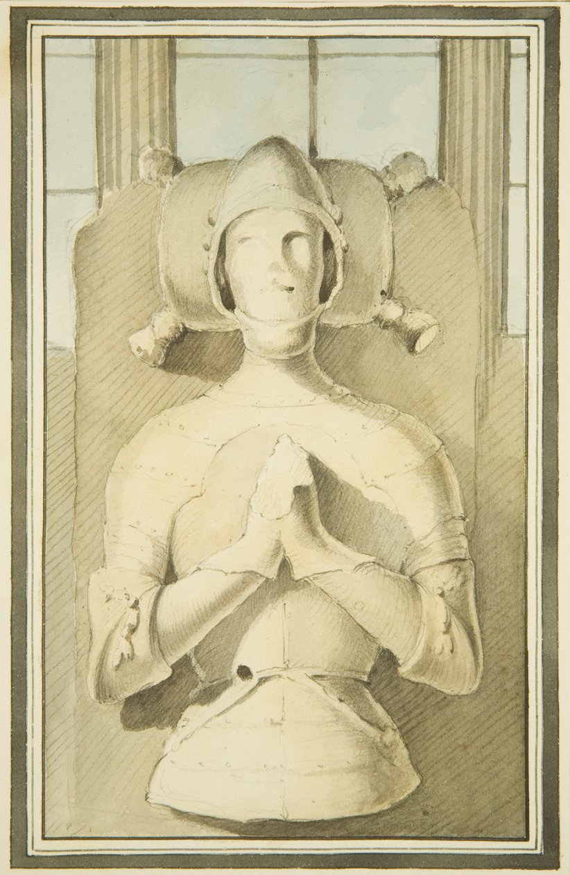 Beeld van Robert, Hertog van Normandië, in St. Philip