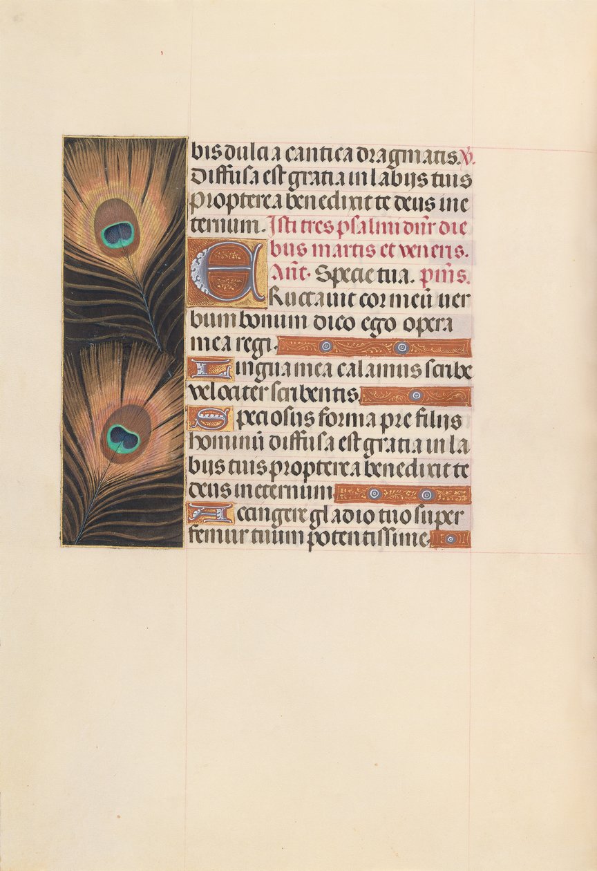 Getijdenboek van koningin Isabella de Katholieke, koningin van Spanje: Fol. 103v door Master of the First Prayerbook of Maximillian