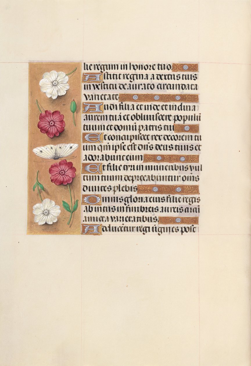 Getijdenboek van Koningin Isabella de Katholieke, Koningin van Spanje: Fol. 104v, ca. 1500 door Master of the First Prayerbook of Maximillian