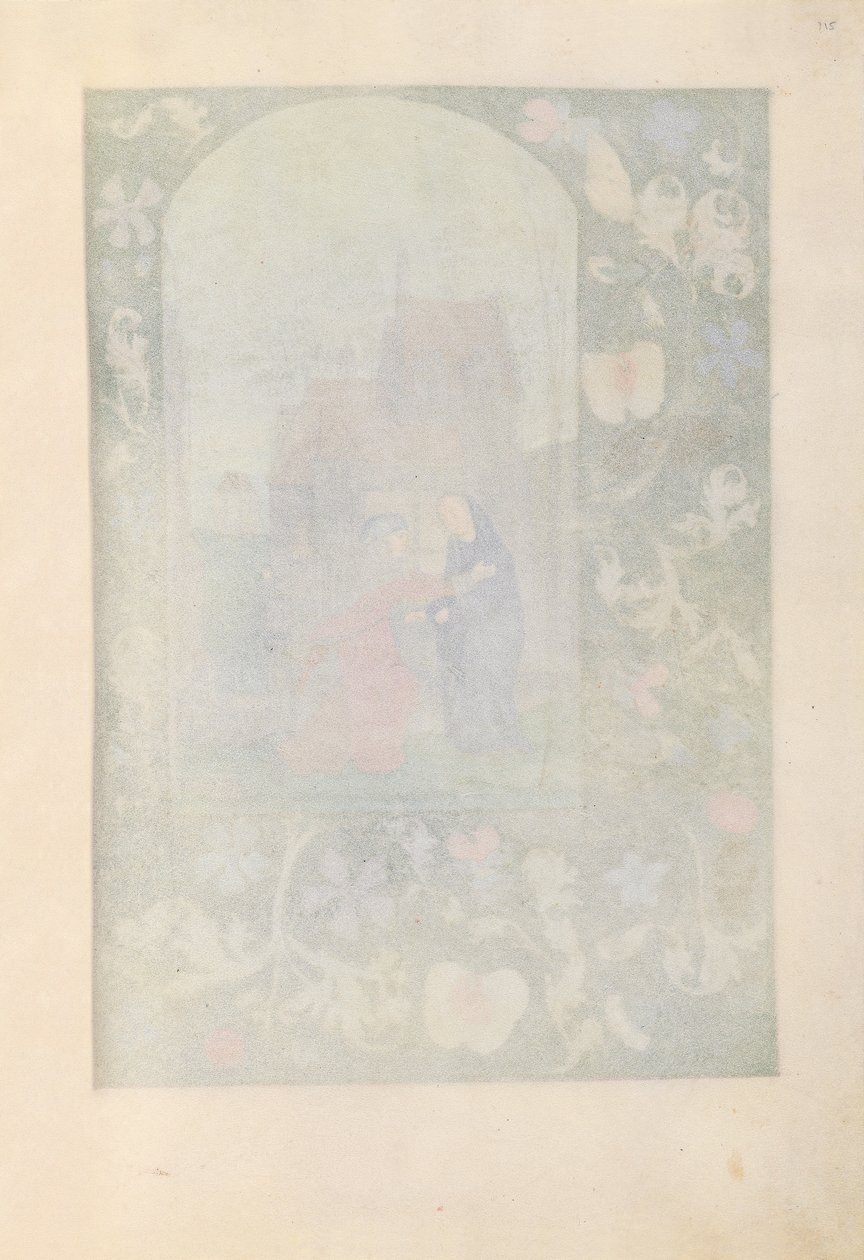 Uren van koningin Isabella de Katholieke, koningin van Spanje: Fol. 115r, c. 1500 door Master of the First Prayerbook of Maximillian
