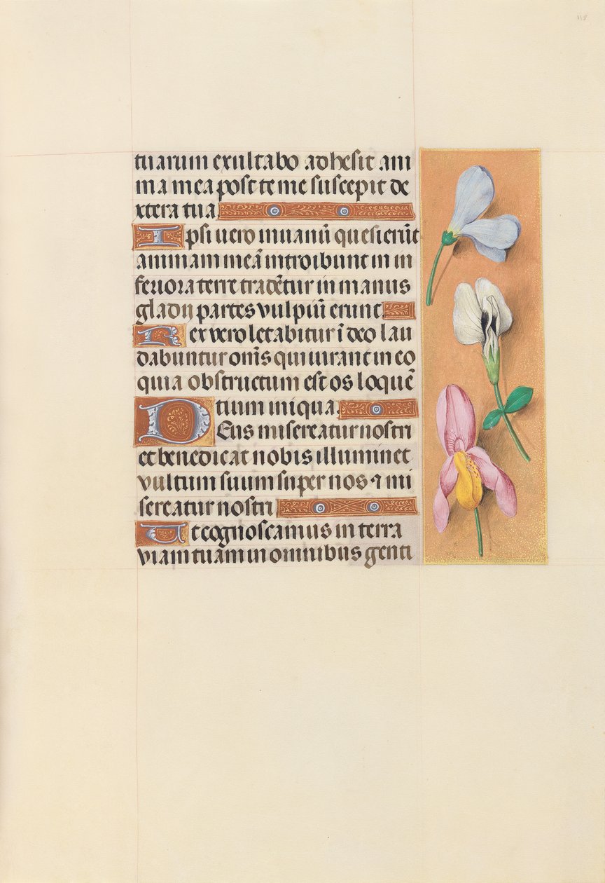 Uren van koningin Isabella de Katholieke, koningin van Spanje: Fol. 118r door Master of the First Prayerbook of Maximillian