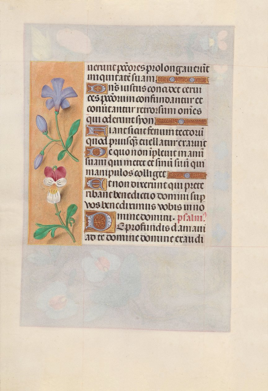 Getijdenboek van Koningin Isabella de Katholieke, Koningin van Spanje: Fol. 155v door Master of the First Prayerbook of Maximillian