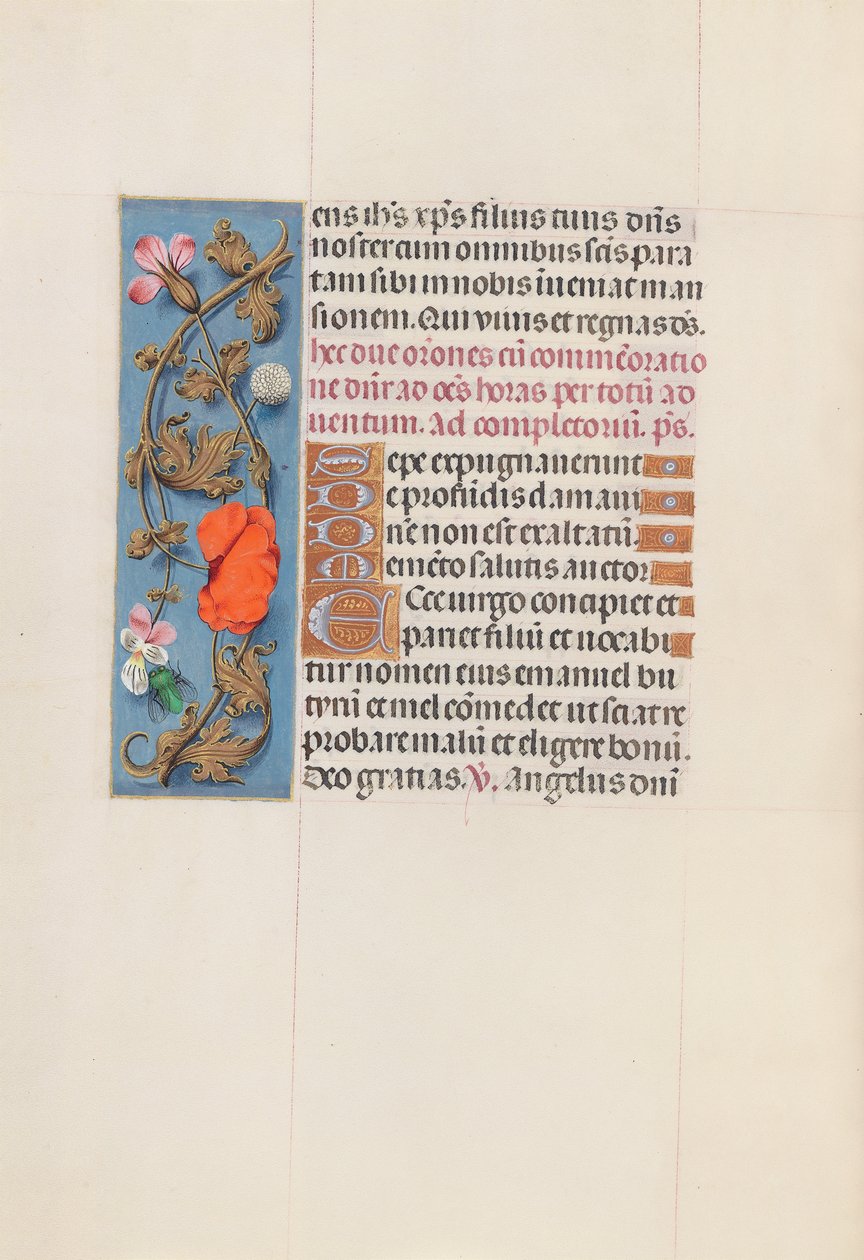 Getijdenboek van Koningin Isabella de Katholieke, Koningin van Spanje: Fol. 161v door Master of the First Prayerbook of Maximillian