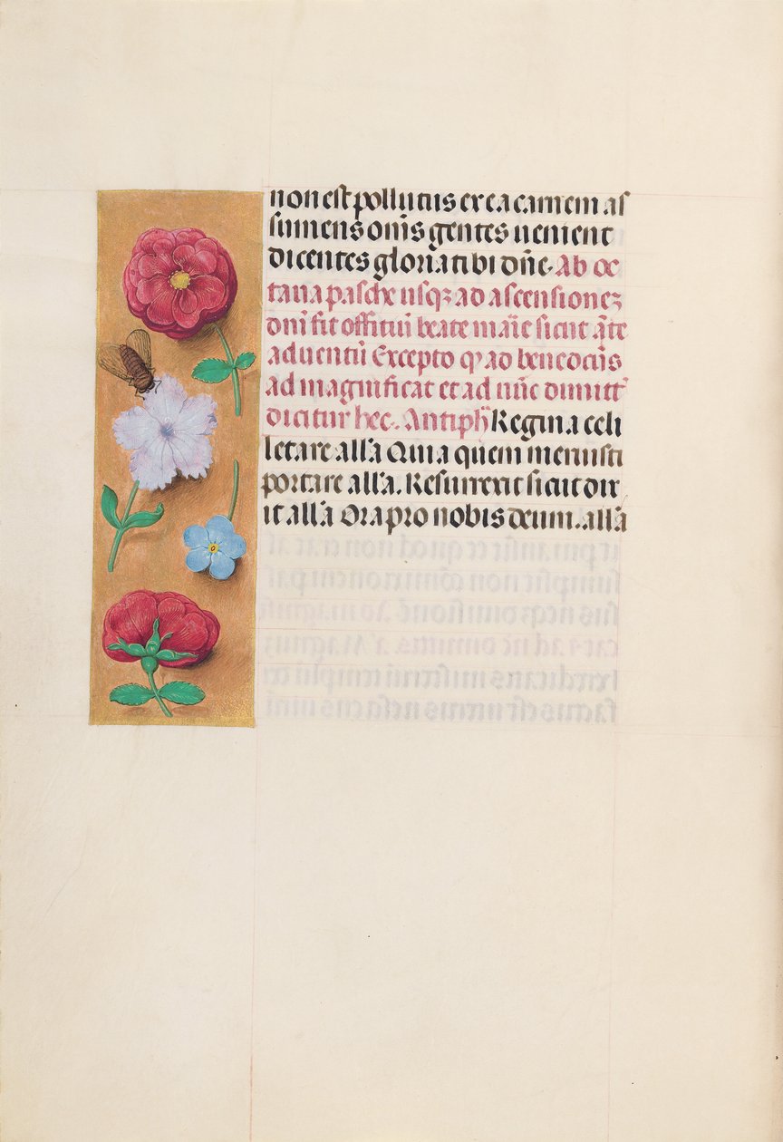Getijdenboek van koningin Isabella de Katholieke, koningin van Spanje: Fol. 166v door Master of the First Prayerbook of Maximillian