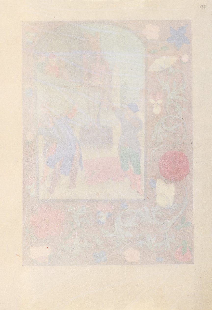 Uren van Koningin Isabella de Katholieke, Koningin van Spanje:  Fol. 177r door Master of the First Prayerbook of Maximillian