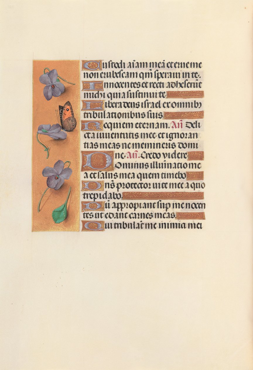 Getijdenboek van koningin Isabella de Katholieke, koningin van Spanje: Fol. 235v, ca. 1500 door Master of the First Prayerbook of Maximillian