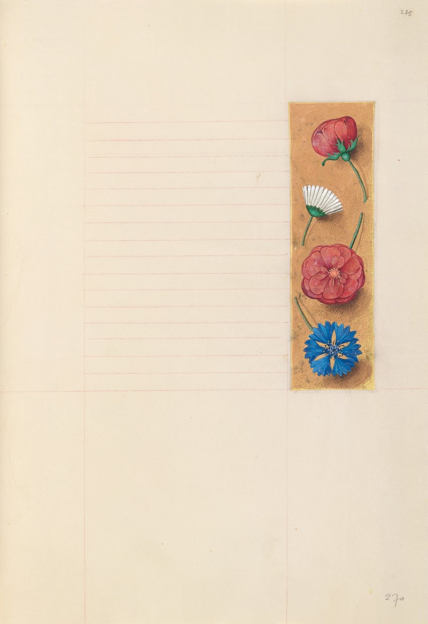 Uren van Koningin Isabella de Katholieke, Koningin van Spanje:  Fol. 275r door Master of the First Prayerbook of Maximillian
