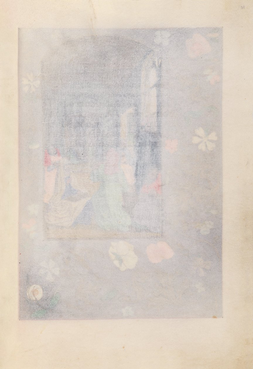 Getijdenboek van Koningin Isabella de Katholieke, Koningin van Spanje: Fol. 31r, ca. 1500 door Master of the First Prayerbook of Maximillian