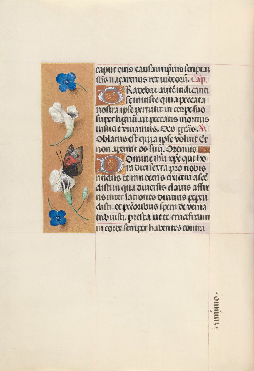 Getijdenboek van koningin Isabella de Katholieke, koningin van Spanje: Fol. 67v door Master of the First Prayerbook of Maximillian