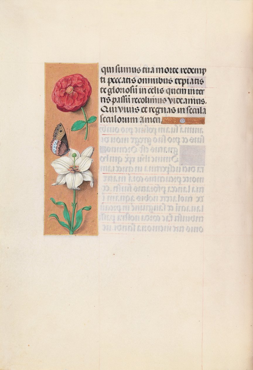 Uren van Koningin Isabella de Katholieke, Koningin van Spanje:  Fol. 76v door Master of the First Prayerbook of Maximillian