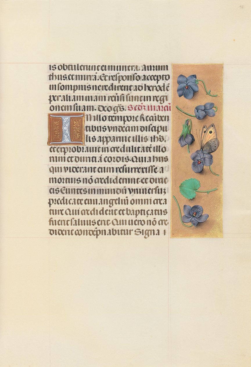 Uren van Koningin Isabella de Katholieke, Koningin van Spanje: Fol. 96r door Master of the First Prayerbook of Maximillian