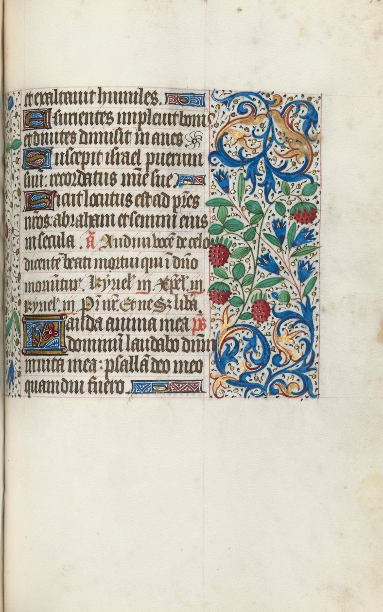Getijdenboek Gebruik van Rouen: fol. 108r door Master of the Geneva Latini