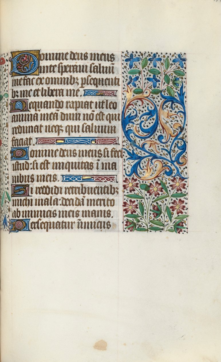 Getijdenboek Gebruik van Rouen: fol. 113r, ca. 1470 door Master of the Geneva Latini