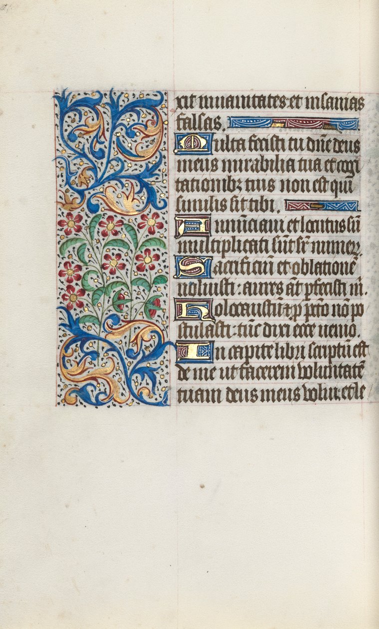 Getijdenboek Gebruik van Rouen: fol. 125v door Master of the Geneva Latini