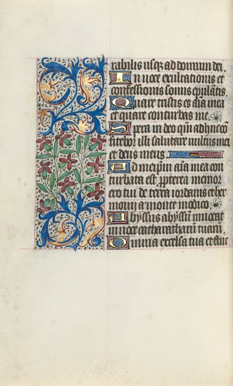Getijdenboek Gebruik van Rouen: fol. 129v door Master of the Geneva Latini