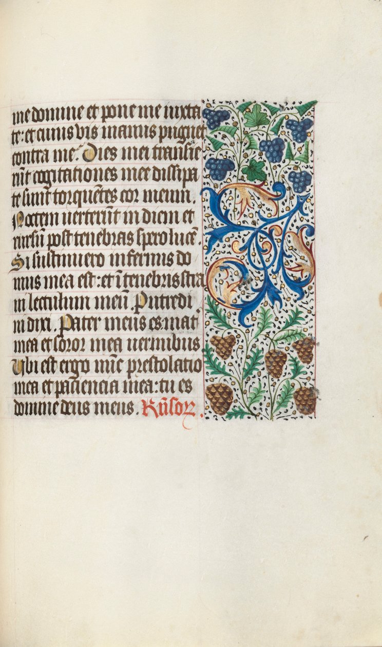 Getijdenboek Gebruik van Rouen: fol. 131r door Master of the Geneva Latini