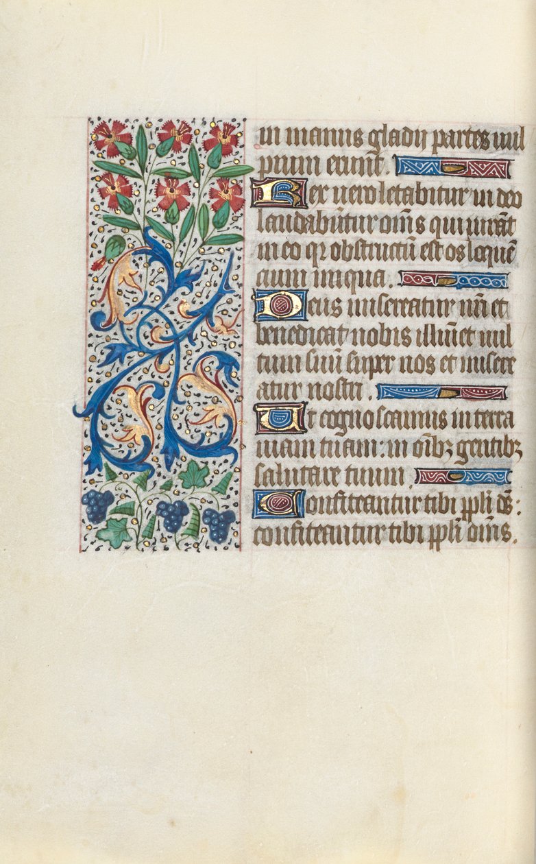 Getijdenboek Gebruik van Rouen: fol. 138v, ca. 1470 door Master of the Geneva Latini