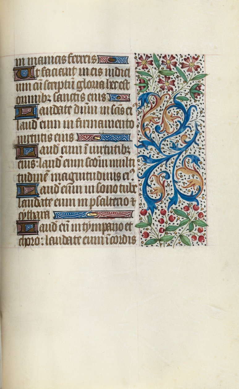 Getijdenboek Gebruik van Rouen: fol. 143r door Master of the Geneva Latini