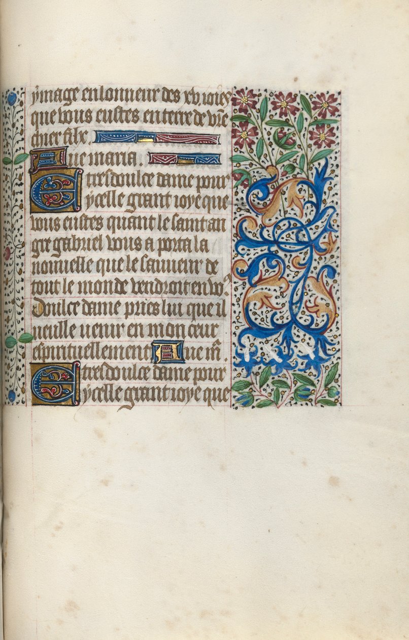Getijdenboek Gebruik van Rouen: fol. 147r, ca. 1470 door Master of the Geneva Latini