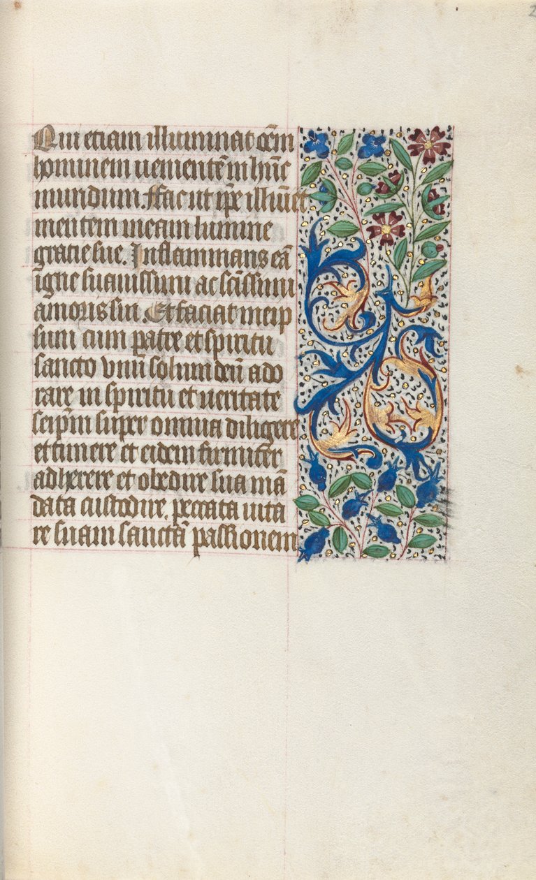 Getijdenboek Gebruik van Rouen: fol. 26r door Master of the Geneva Latini