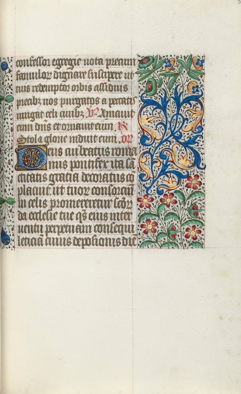 Getijdenboek Gebruik van Rouen: fol. 53r door Master of the Geneva Latini