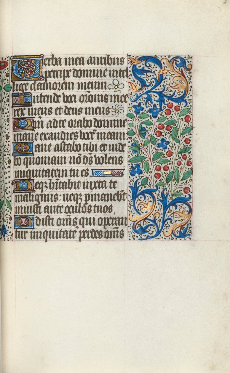 Getijdenboek Gebruik van Rouen: fol. 59r door Master of the Geneva Latini