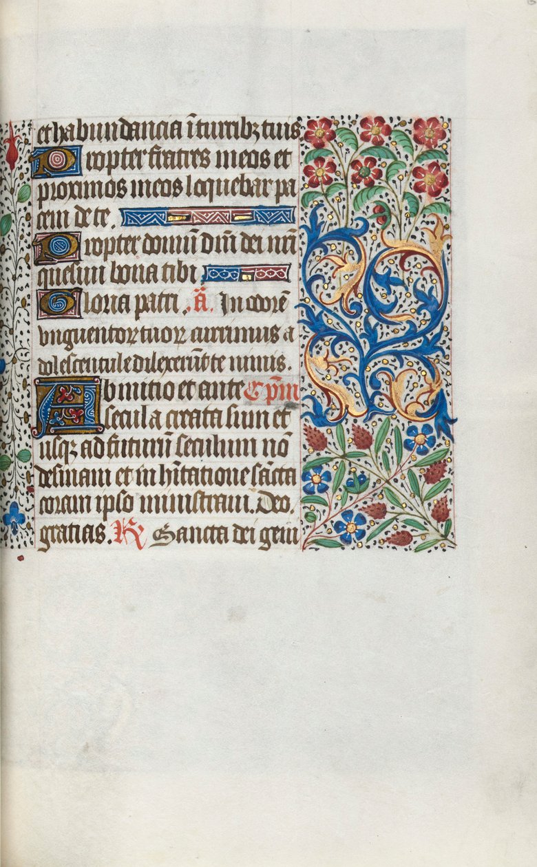 Getijdenboek Gebruik van Rouen: fol. 63r door Master of the Geneva Latini