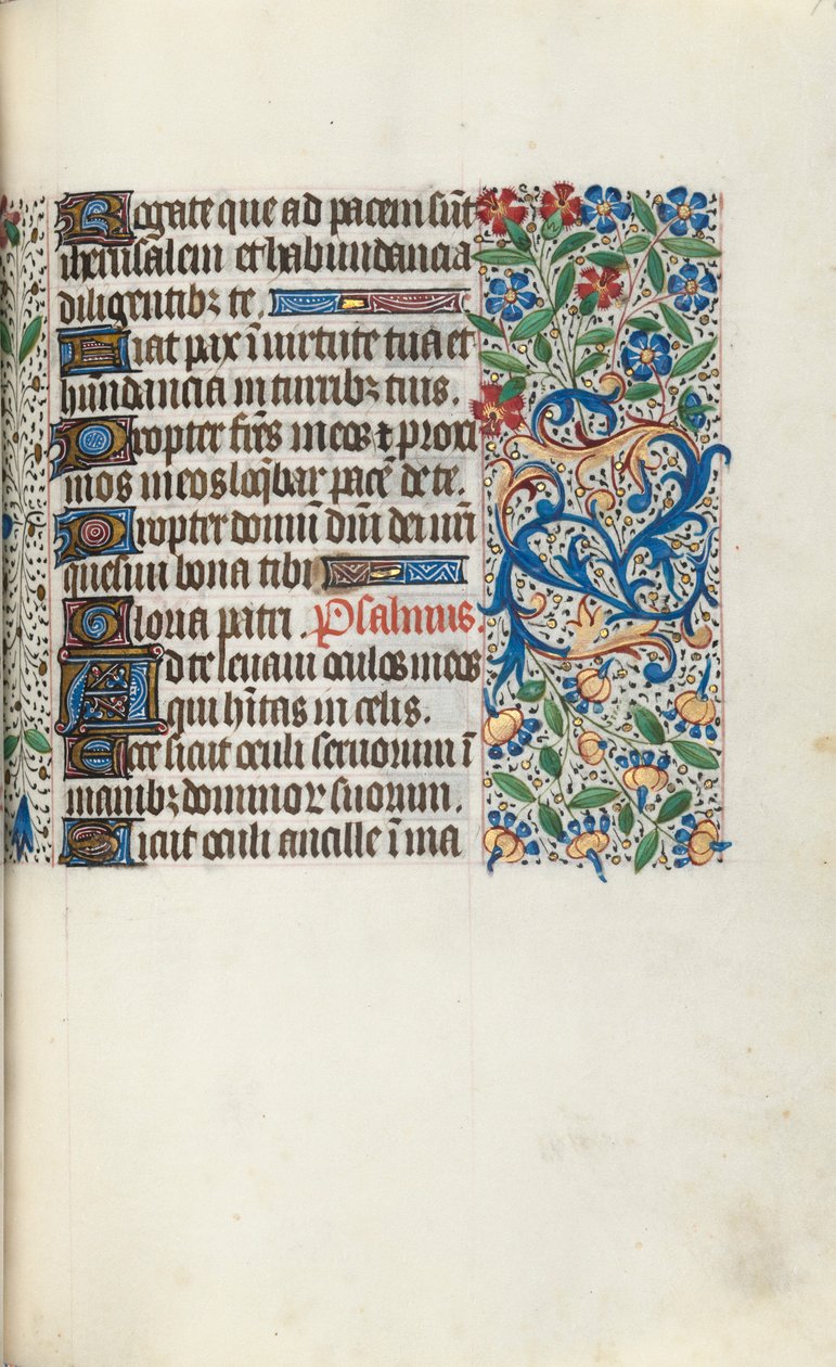 Getijdenboek Gebruik van Rouen: fol. 70r door Master of the Geneva Latini