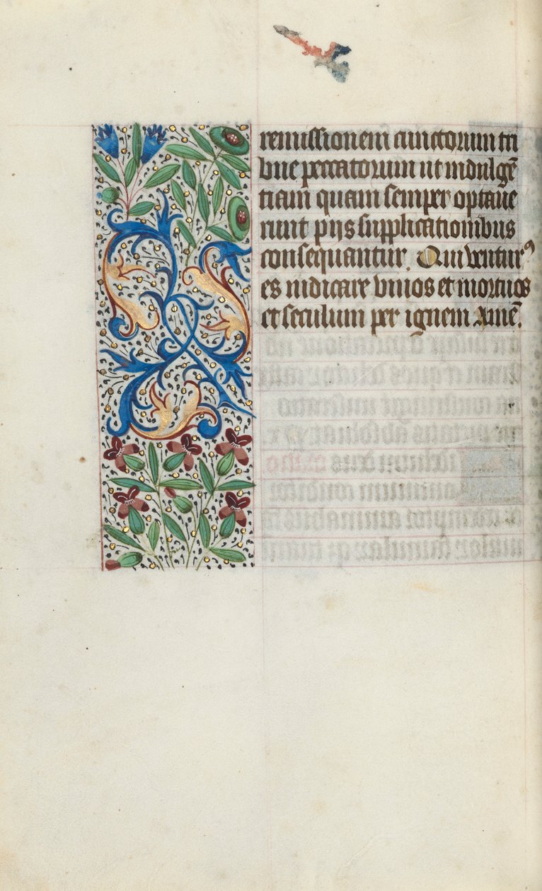 Getijdenboek Gebruik van Rouen: fol. 96v, ca. 1470 door Master of the Geneva Latini