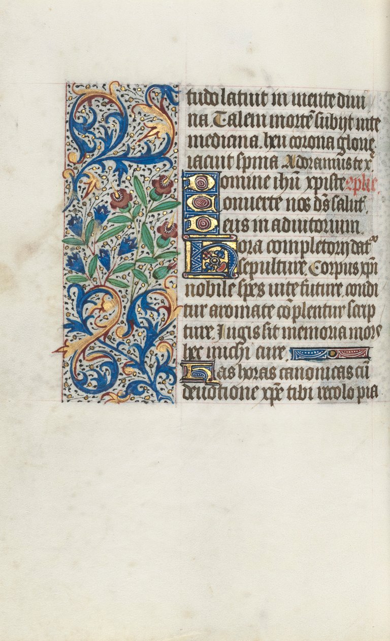Getijdenboek Gebruik van Rouen: fol. 98v door Master of the Geneva Latini