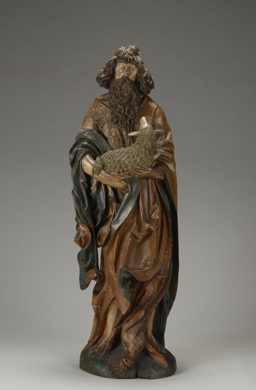 St. Johannes de Doper door Master of the Harburger Altar