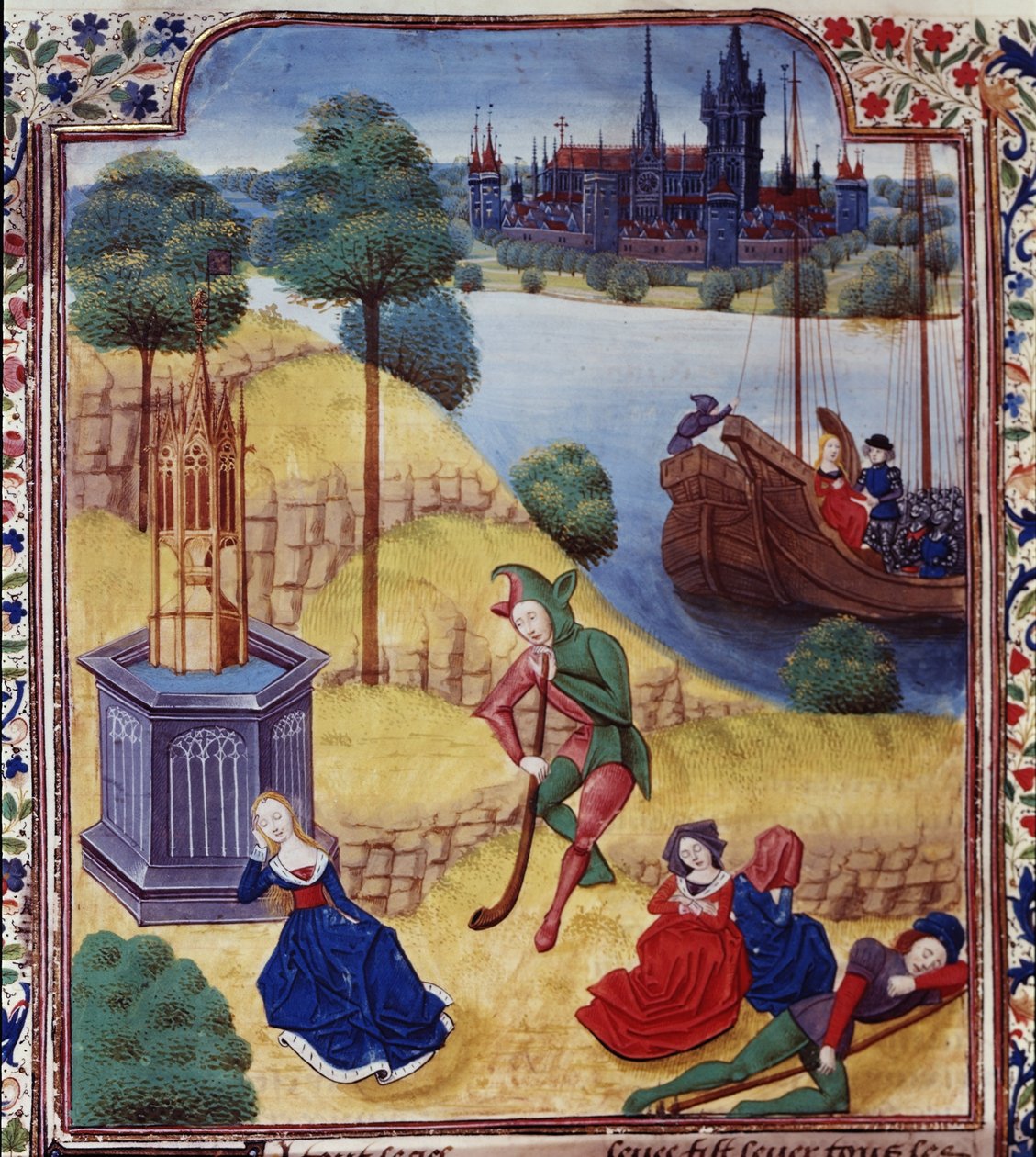 Efigenia en Cimone, uit Giovanni Boccaccio